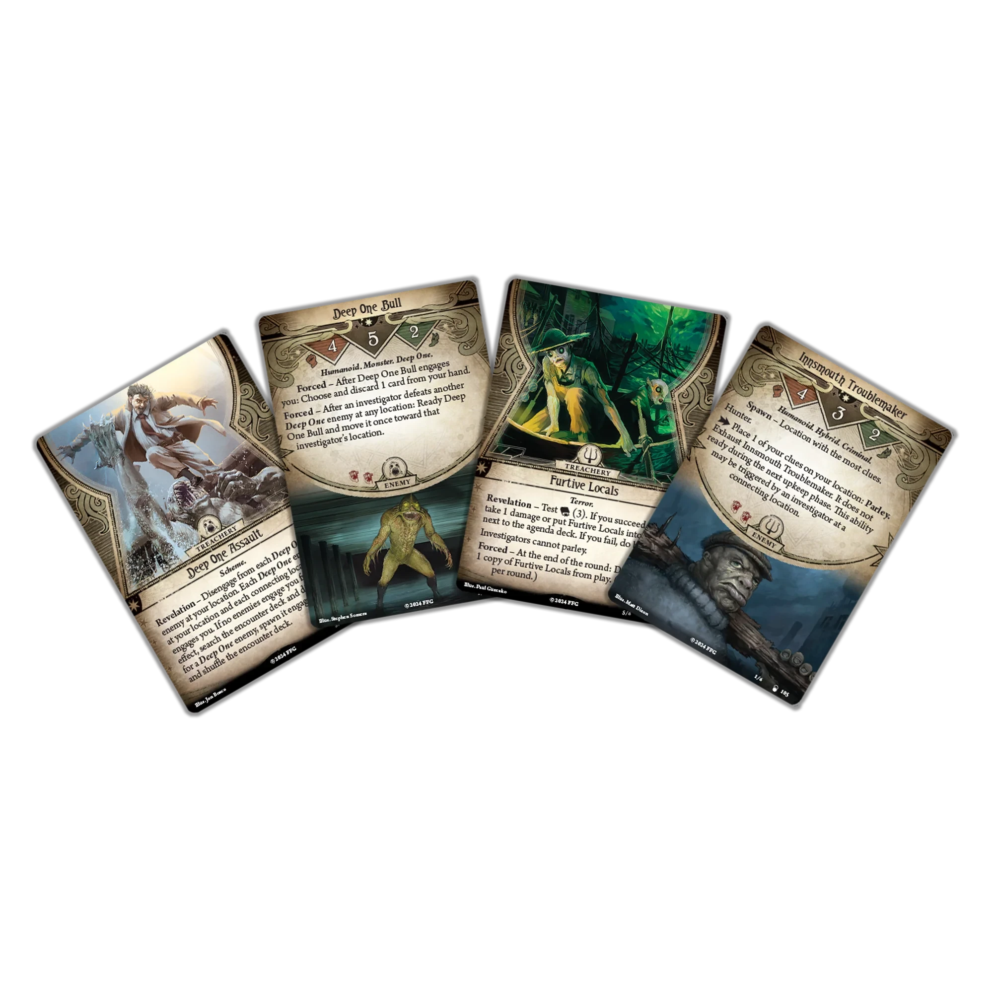 Arkham Horror LCG: The Innsmouth Conspiracy Campaign Expansion LCG FFG