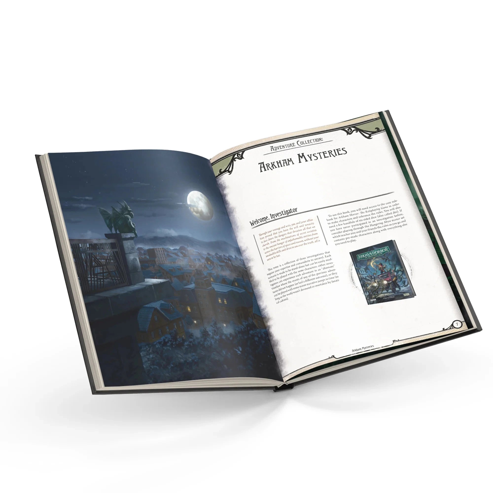 Arkham Horror The Roleplaying Game: RPG Arkham Mysteries RPG Edge Studio 
