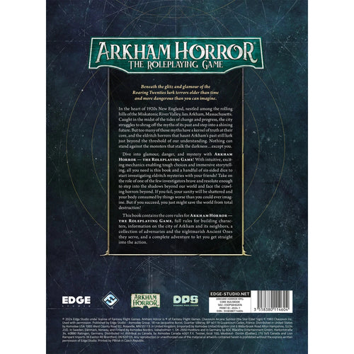 Arkham Horror The Roleplaying Game: RPG Core Rulebook RPG Edge Studio 