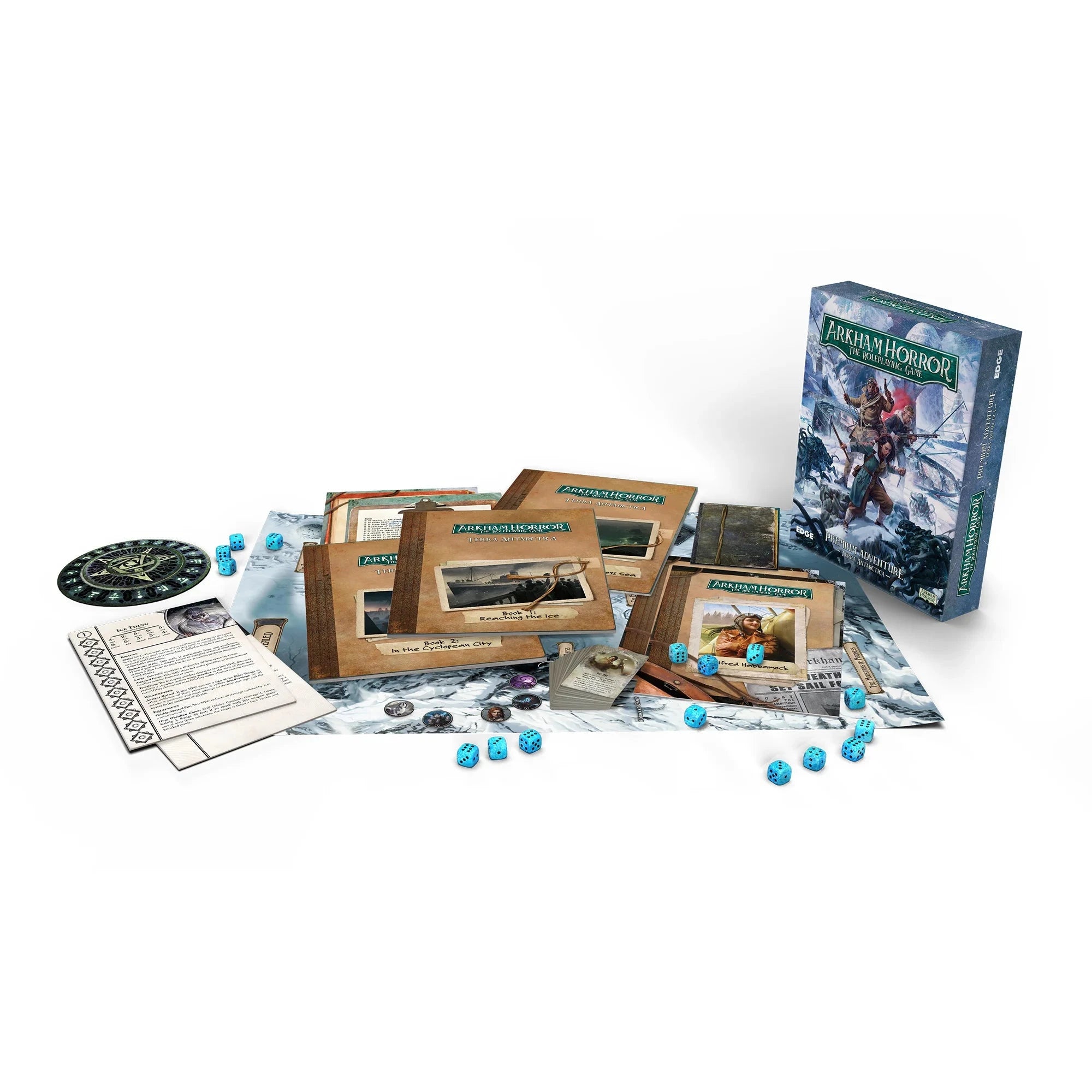 Arkham Horror The Roleplaying Game: RPG Terra Antarctica RPG Edge Studio 