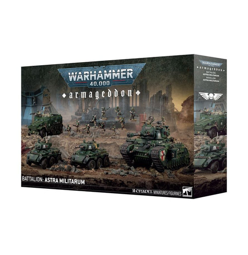 Armageddon Battalion: Astra Militarum Miniatures Games Workshop 