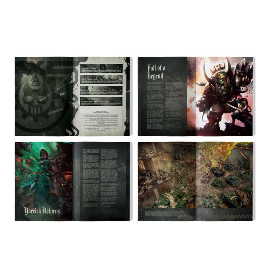 Armageddon: The Return of Yarrick – War Without End Rulebook Games Workshop 