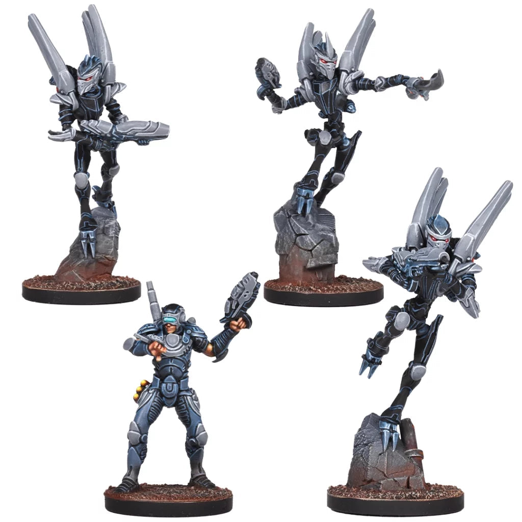 Asterian Clade Veterans Booster (2024) Miniatures Mantic