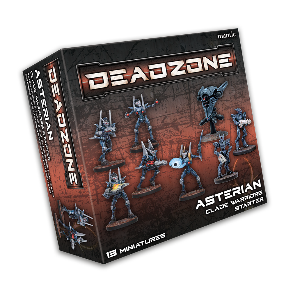 Asterian Clade Warriors Starter (2024) Miniatures Mantic