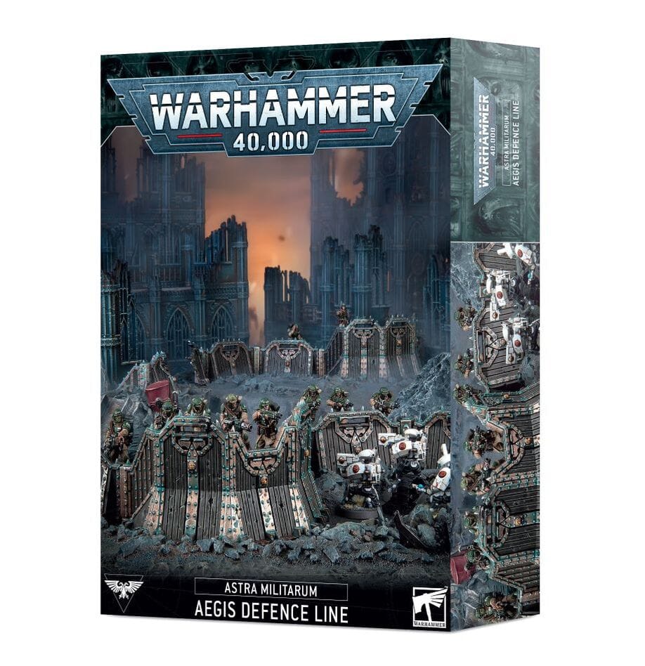 Astra Militarum: Aegis Defence Line Miniatures Games Workshop