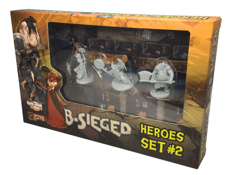 B-Sieged: Heroes Set 2 Miniatures CoolMiniOrNot