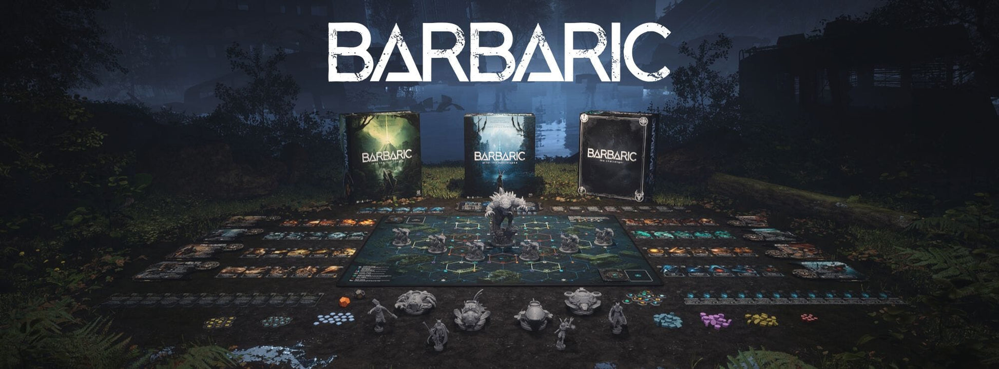 Barbaric - All-In Set Board Games Hexa House 
