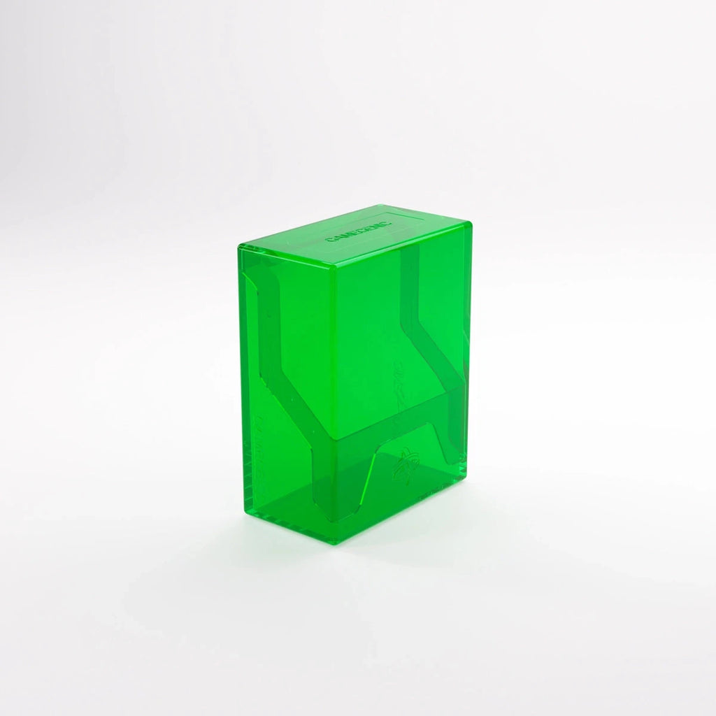 Bastion (50+) Deck Box Card Game Accessories Gamegenic Green 