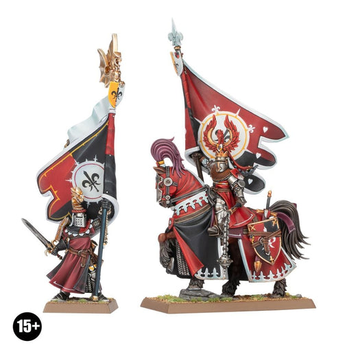 BATTLE STANDARD BEARER MOUNTED AND ON FOOT Miniatures forgeworld