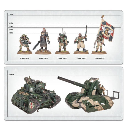 Battleforce: Astra Militarum Platoon Miniatures Games Workshop 