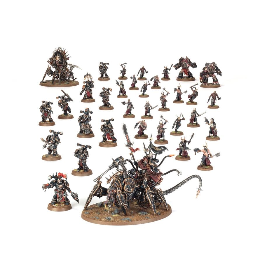 Battleforce: Chaos Space Marines Warband Miniatures Games Workshop 