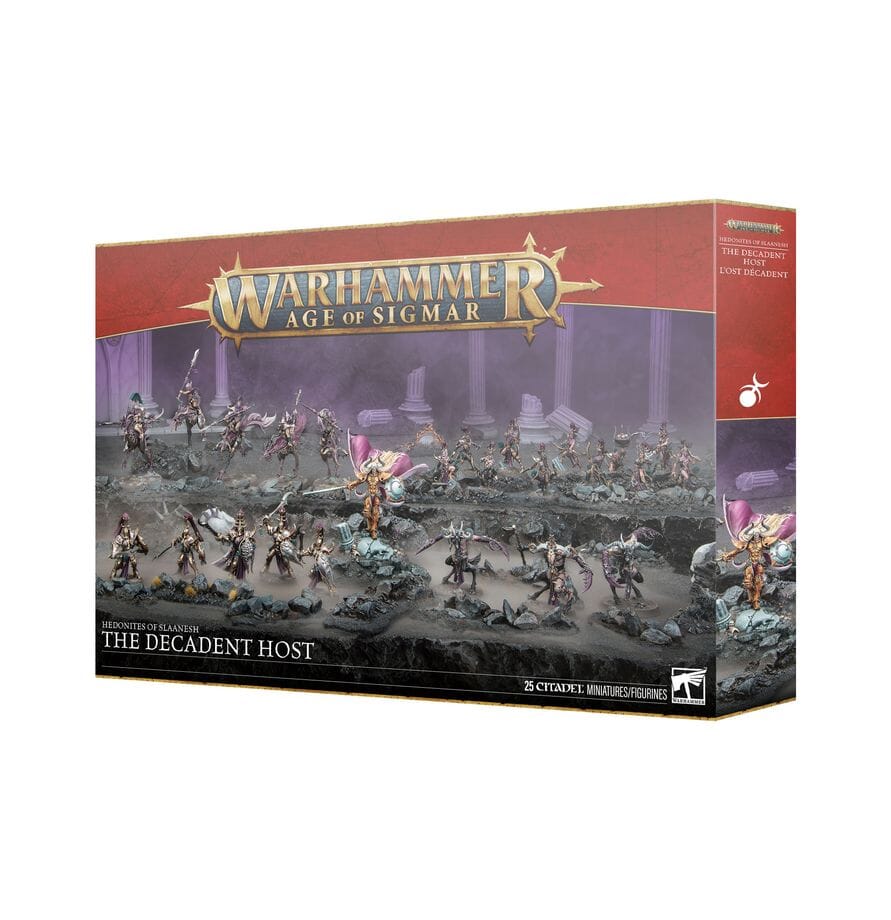 Battleforce: Hedonites of Slaanesh – The Decadent Host Miniatures Games Workshop 
