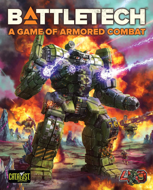 BattleTech - A Game of Armored Combat 40th Anniversary Board Games Catalyst Game Labs 