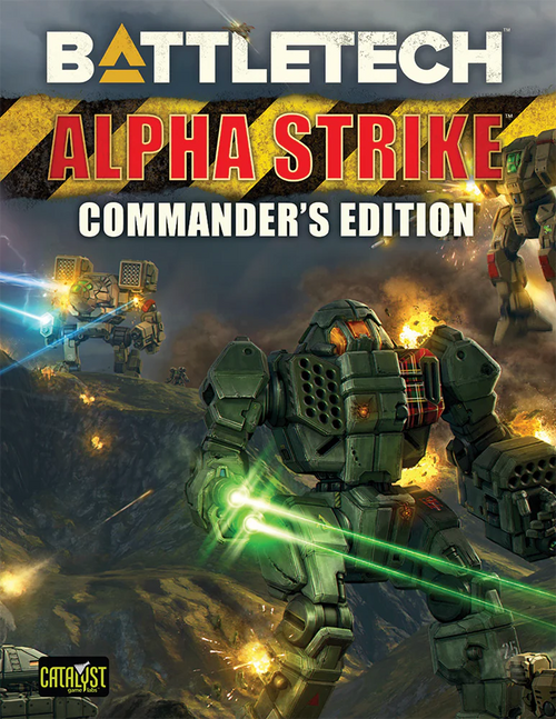 BattleTech: Alpha Strike Commander's Edition Rulebook Catalyst Game Labs