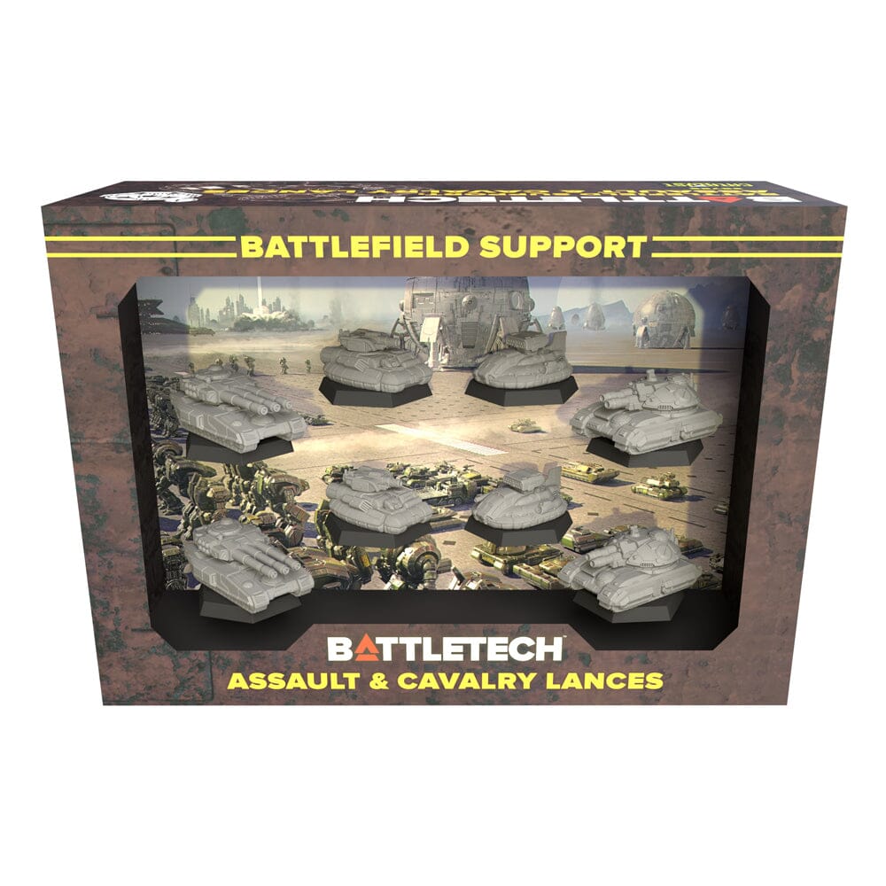 BattleTech: Battlefield Support - Assault & Cavalry Lances Board Games CATALYST GAME LABS