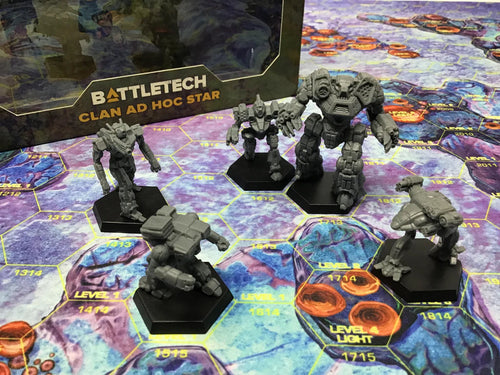 BattleTech: Clan Ad Hoc Star Miniatures Catalyst Game Labs