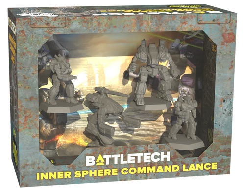 BattleTech Forcepacks: Inner Sphere - Command Lance Miniatures Catalyst Game Labs