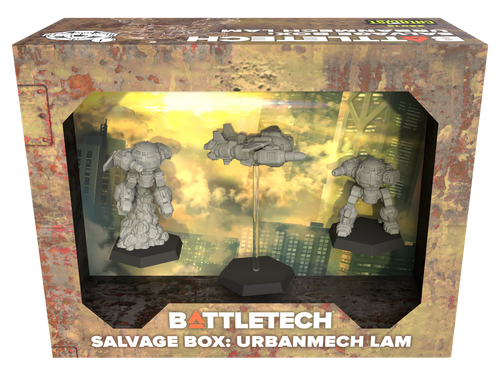 BattleTech: Salvage Box - Urbanmech LAM Miniatures Catalyst Game Labs