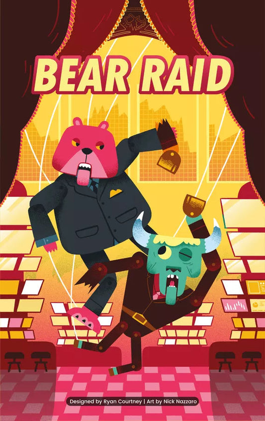 Bear Raid Board Games BoardGameTables.com 