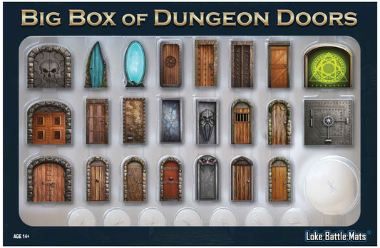 Big Box of Dungeon Doors RPG Loke 