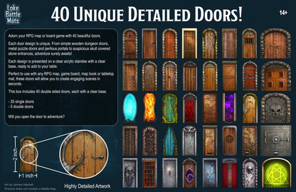 Big Box of Dungeon Doors RPG Loke 