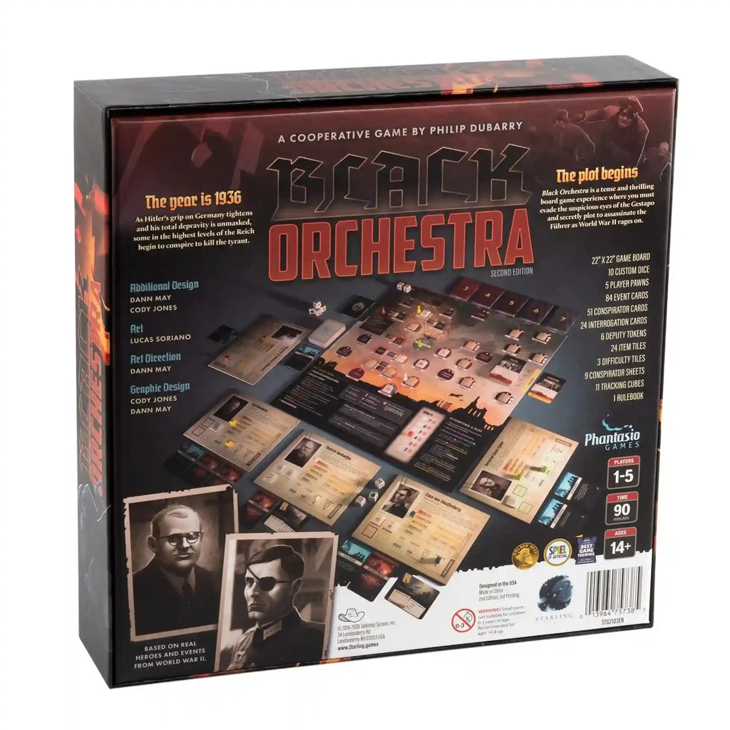 Black Orchestra 2nd Edition Board Games GAME SALUTE 