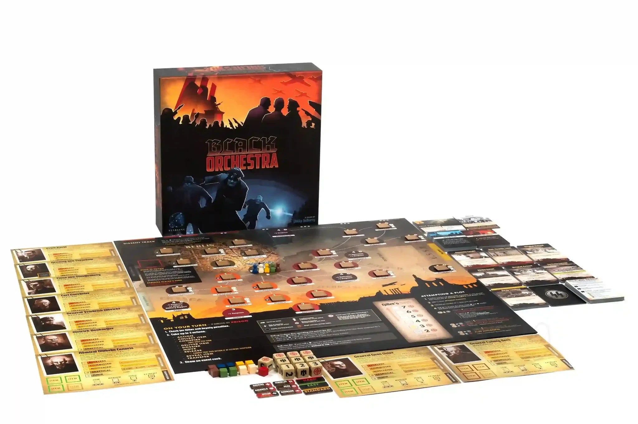 Black Orchestra 2nd Edition Board Games GAME SALUTE 