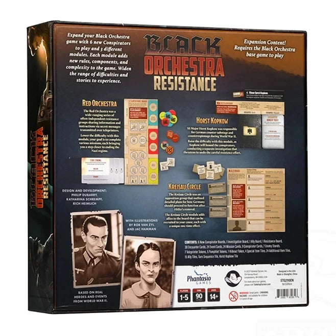 Black Orchestra: Resistance Board Games GAME SALUTE 