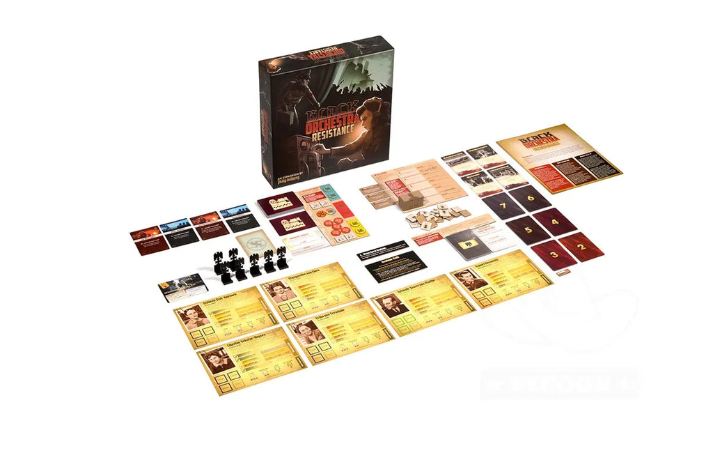 Black Orchestra: Resistance Board Games GAME SALUTE 