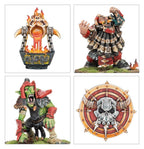 Blood Bowl: Chaos Dwarf Team – Zharr-Naggrund Ziggurats Miniatures Games Workshop