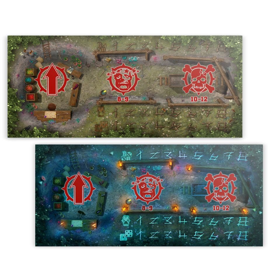 Blood Bowl: Gnome Pitch & Dugouts Miniatures Games Workshop