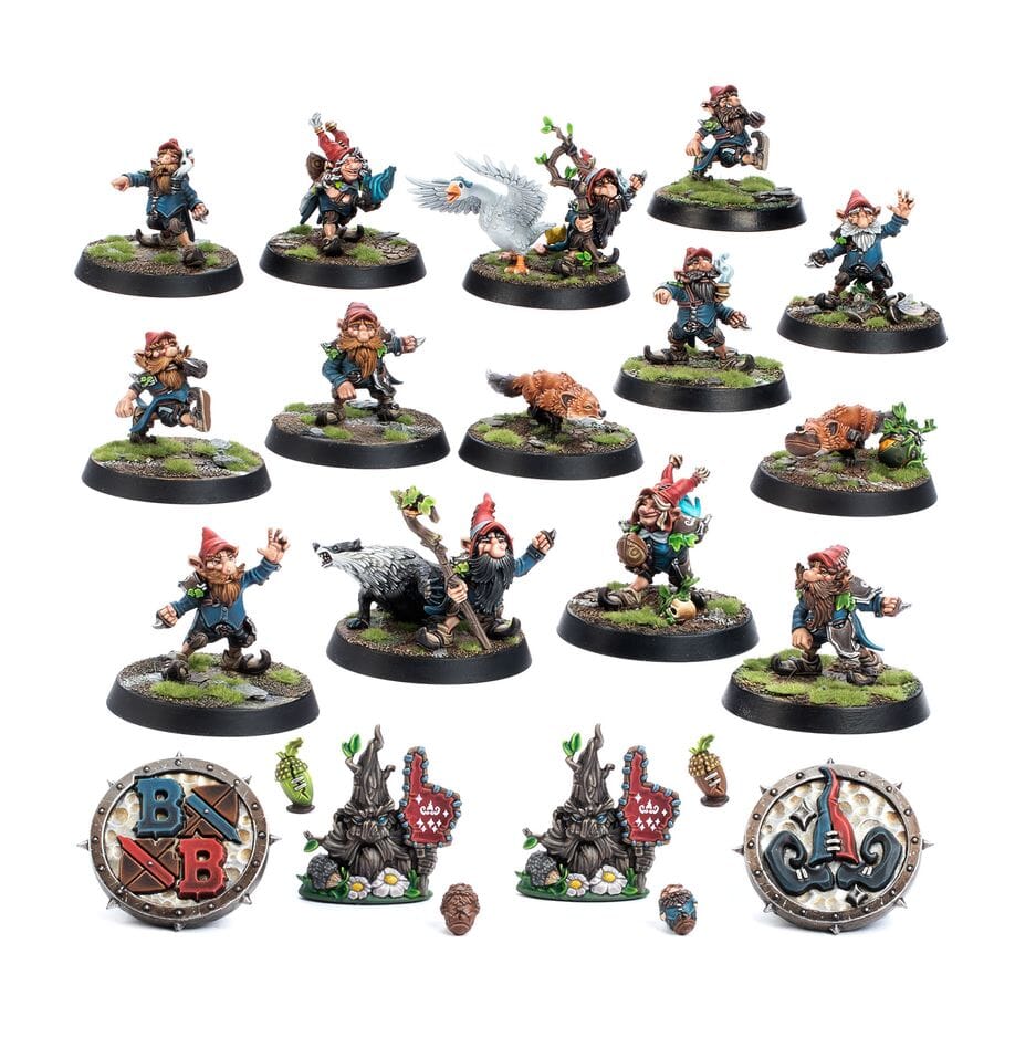 Blood Bowl: Gnome Team – Glimdwarrow Groundhogs Miniatures Games Workshop