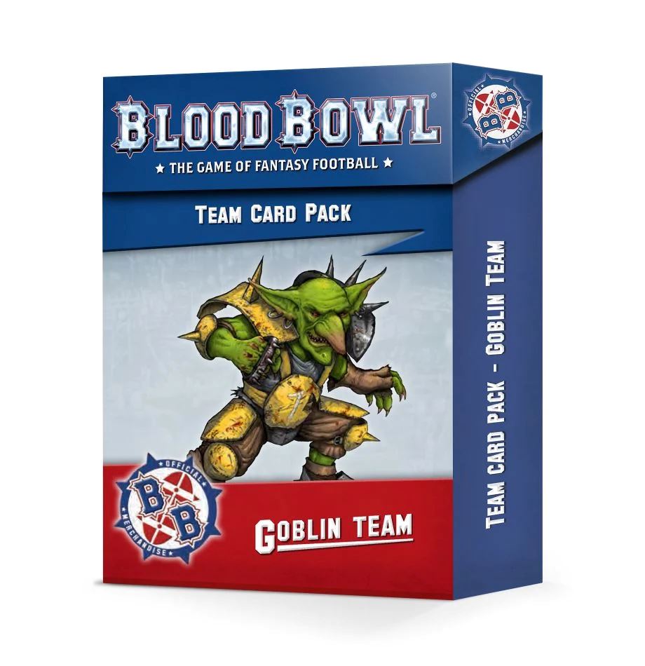 Blood Bowl: Goblin Team - Card Pack Miniatures Games Workshop 