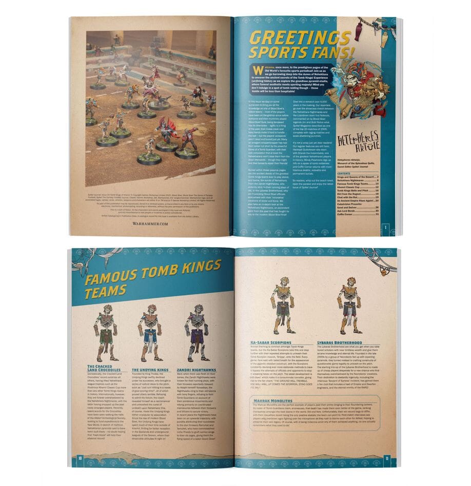 Blood Bowl Spike! Journal Issue 20 Magazines Games Workshop 