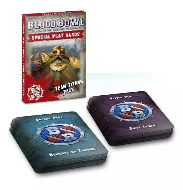 Blood Bowl: Team Titans Card Pack Miniatures Games Workshop