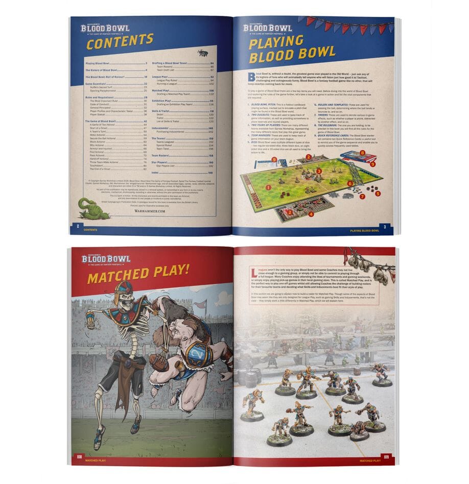 Blood Bowl: The Official Rulebook – Third Season Edition! Rulebook Games Workshop 
