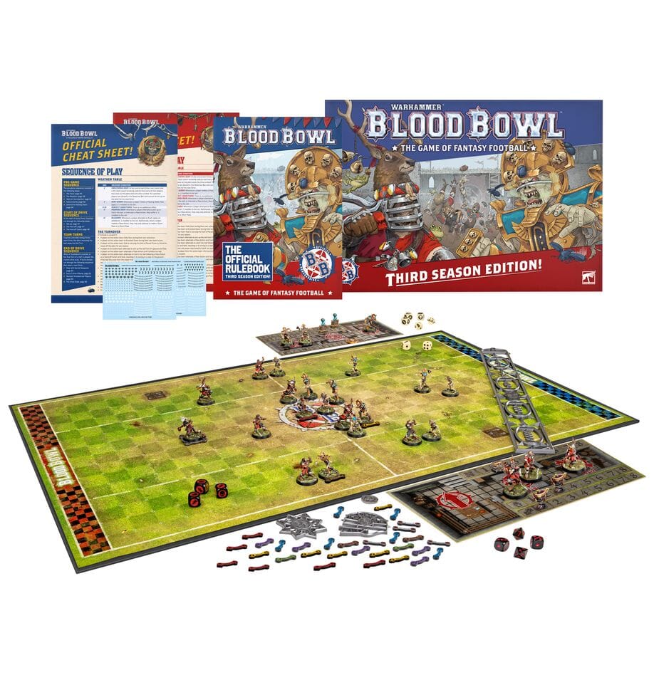 Blood Bowl – Third Season Edition! Miniatures Games Workshop 