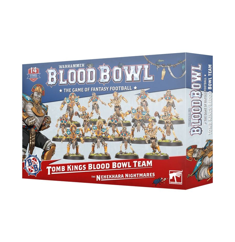 Blood Bowl: Tomb Kings Team – The Nehekhara Nightmares Miniatures Games Workshop 