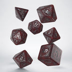 Bloodsucker Dice Set Dice Sets & Games Q Workshop Scarlet