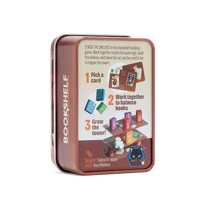 Bookshelf Board Games Alley Cat Games 