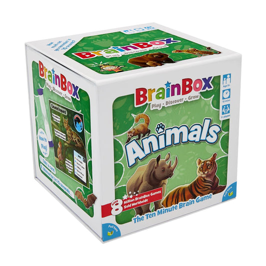 BrainBox Animals Board Games Asmodee Animals 
