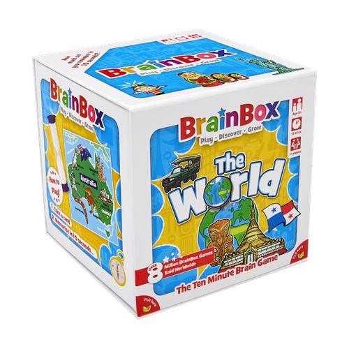 BrainBox Animals Board Games Asmodee The World 