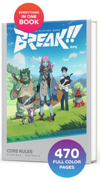 BREAK!! - A TRPG inspired by fantasy videogames and anime (KS) RPG Grey Wizard