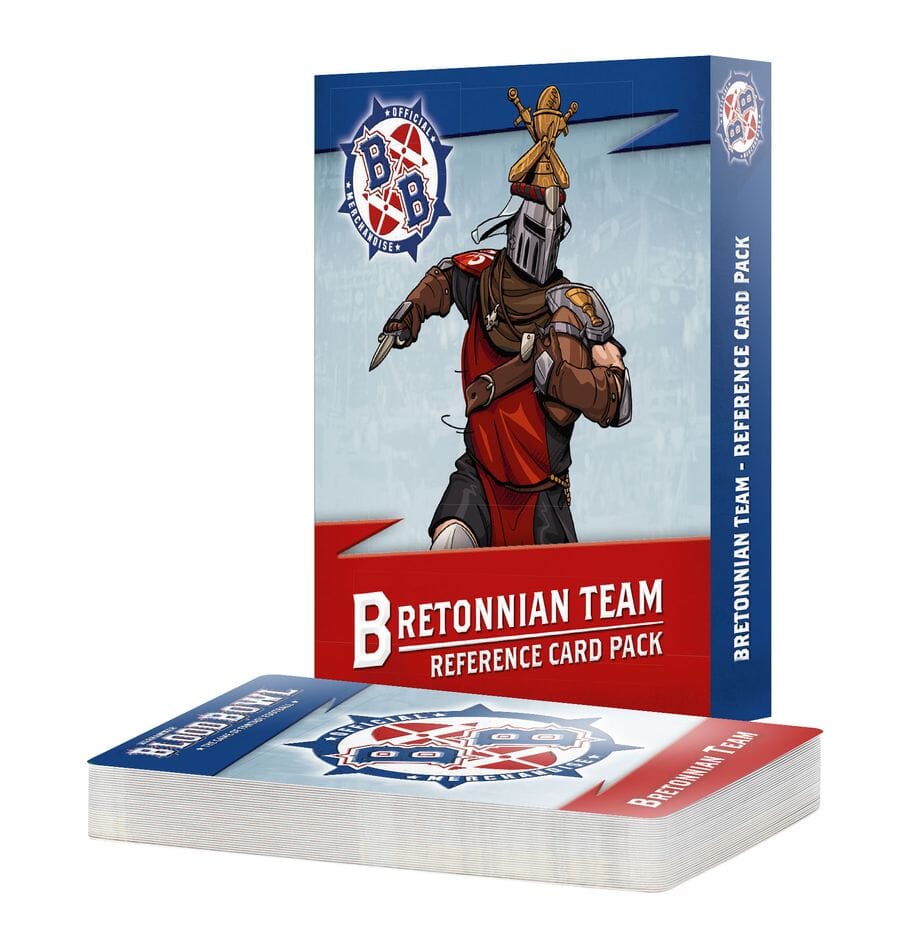 Bretonnian Team Reference Card Pack Accessories Games Workshop 