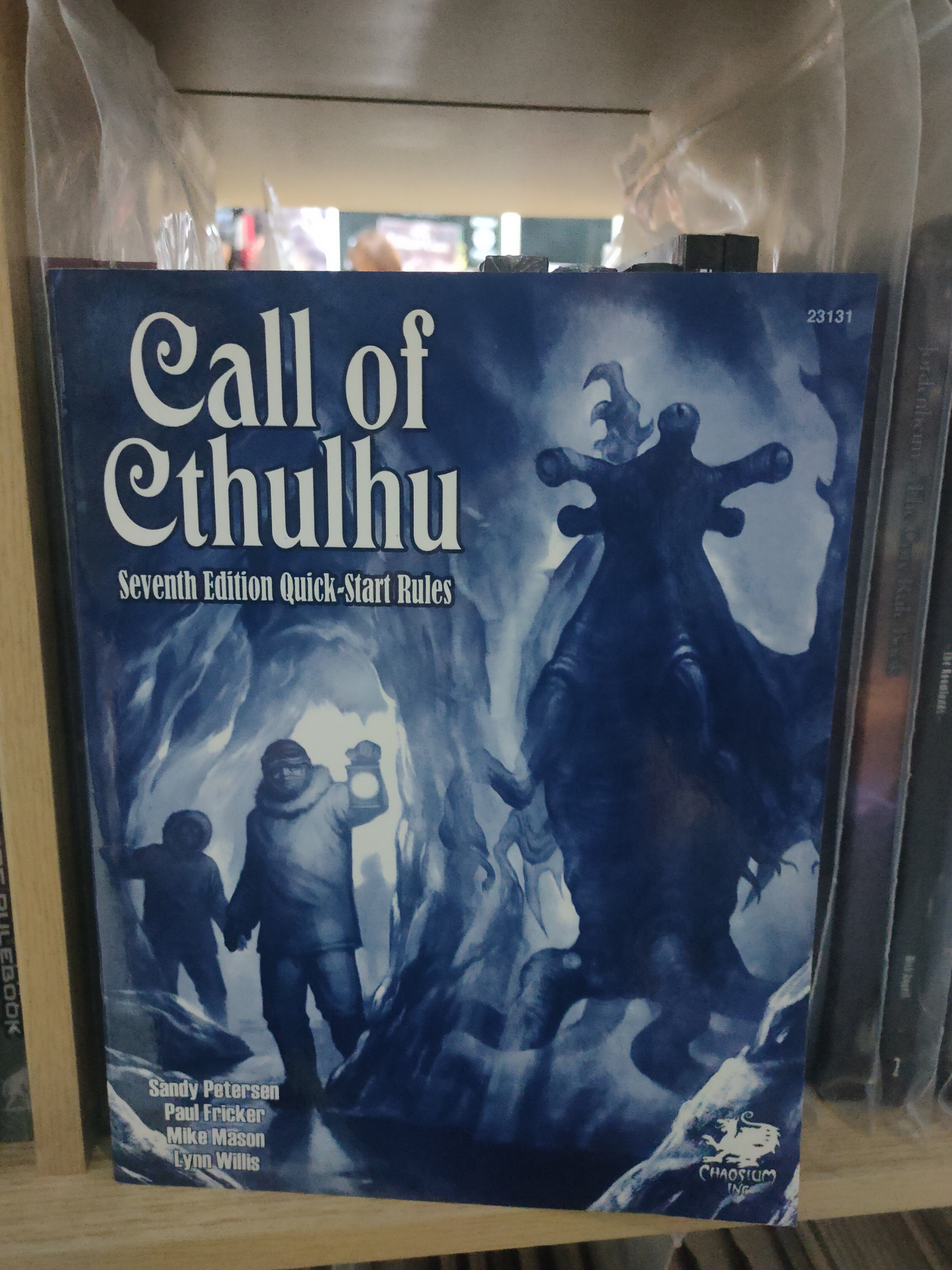 Call of Cthulhu 7e: Quick Start Alliance