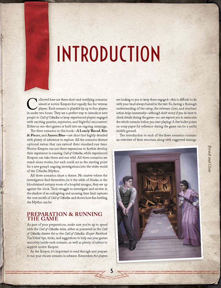 Call of Cthulhu: No Time to Scream RPG Chaosium