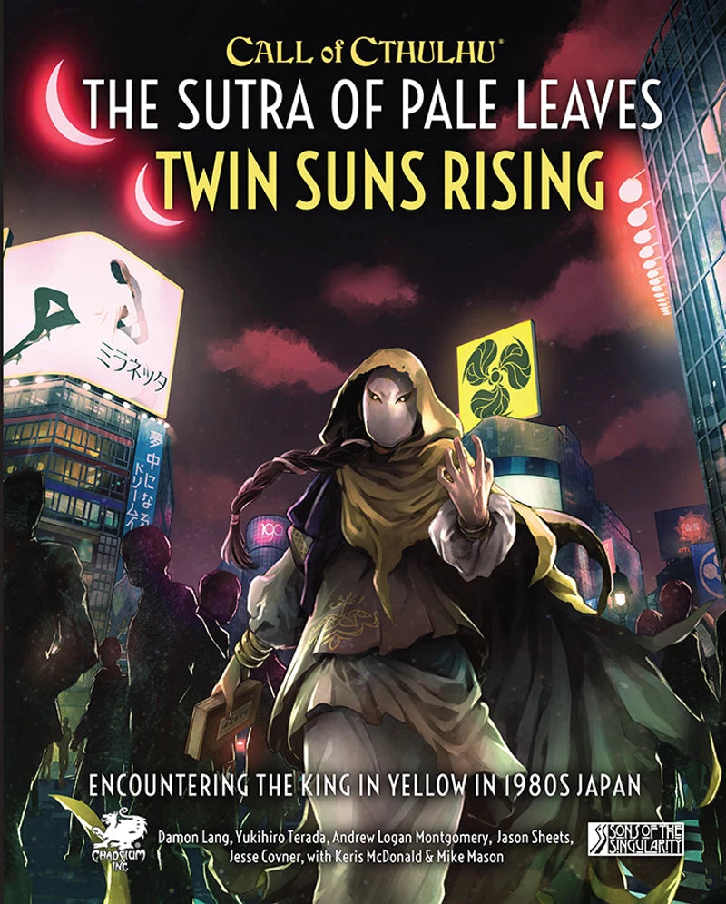 Call of Cthulhu: The Sutra of Pale Leaves - Twin Suns Rising RPG Chaosium 
