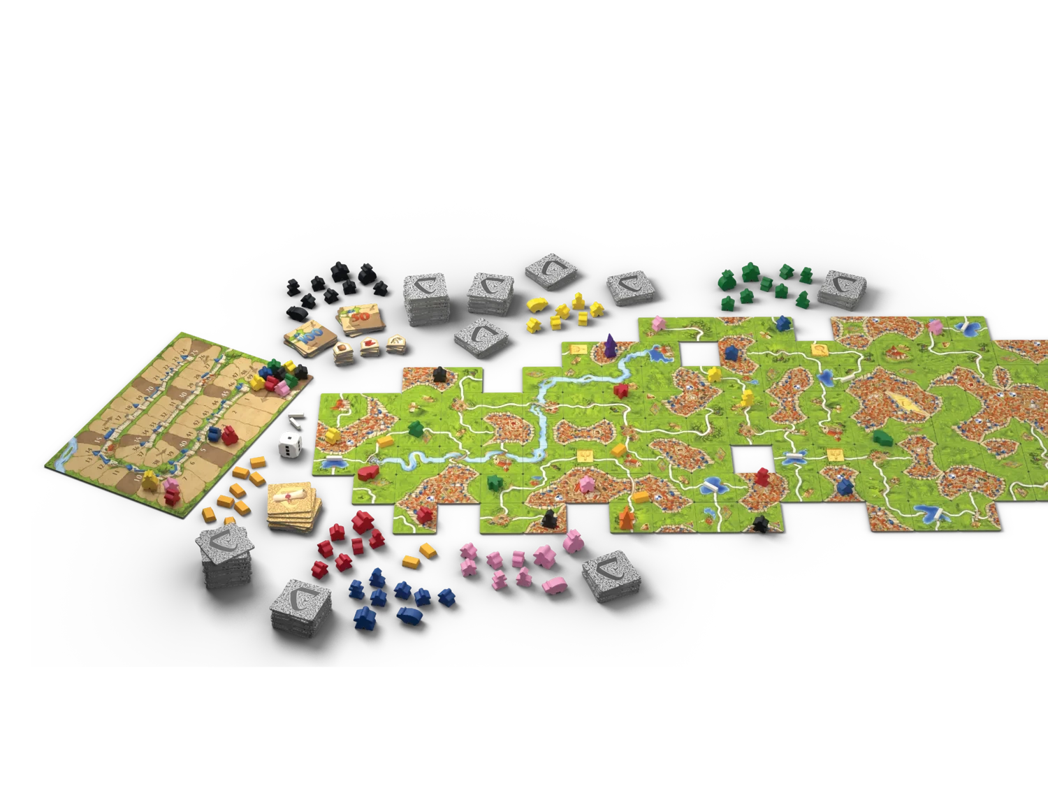 Carcassonne Big Box (2022) Board Games ZMAN