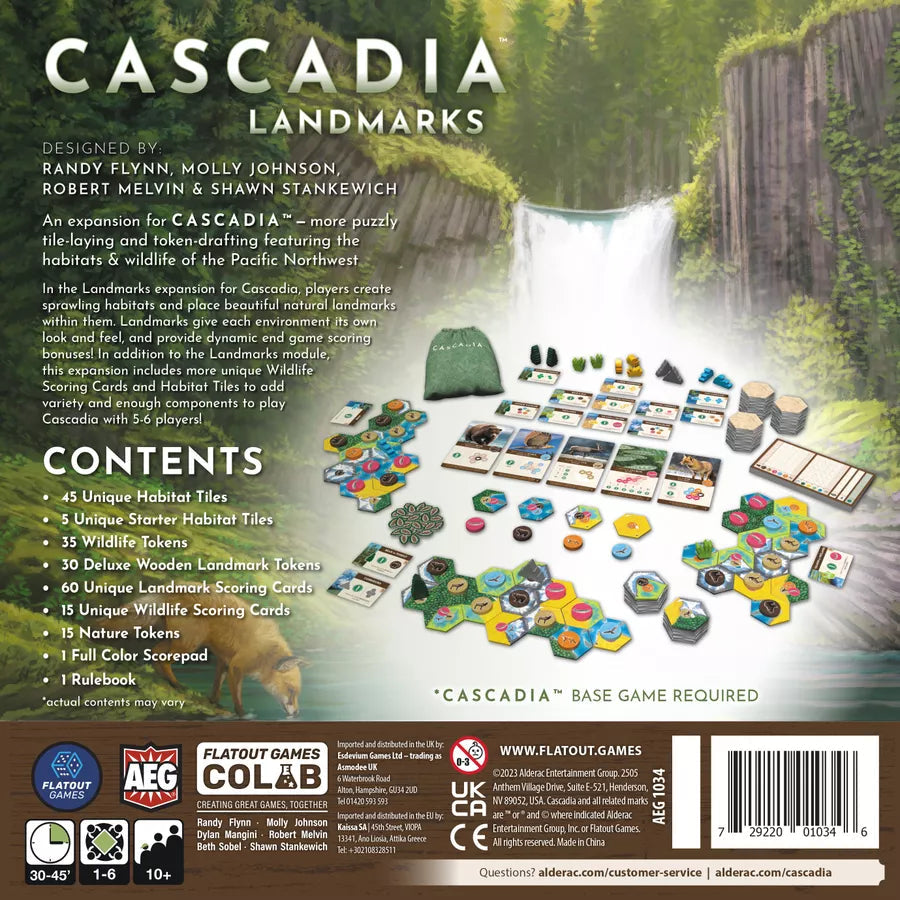 Cascadia: Landmarks Board Games Flatout Games