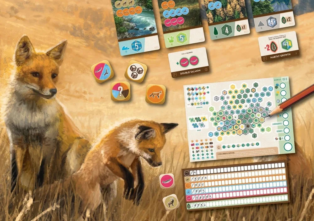 Cascadia: Rolling Hills Board Games Flatout Games